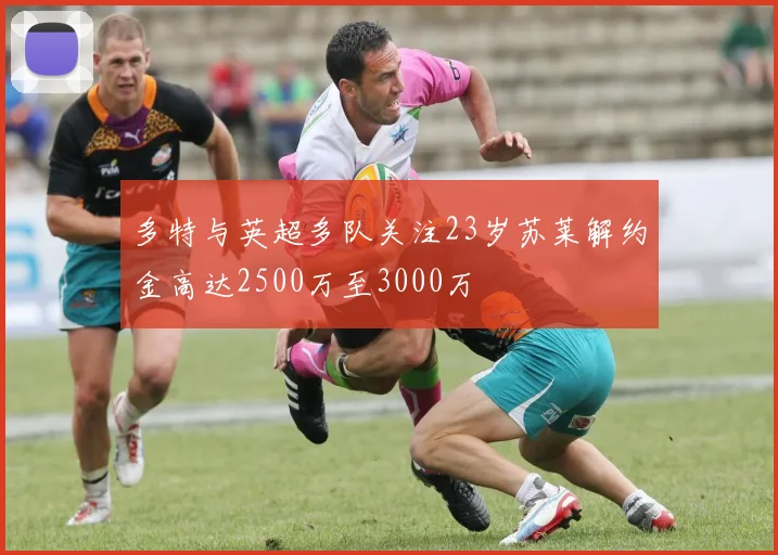 多特与英超多队关注23岁苏莱解约金高达2500万至3000万